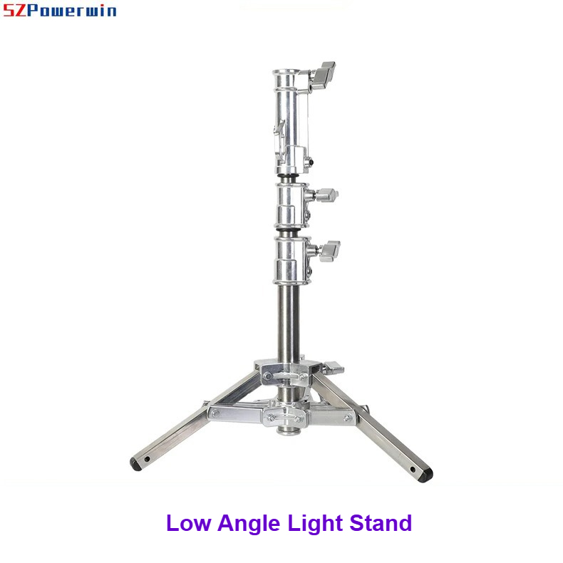 Photography Lighting Angles - 写真撮影用ローアングルライトスタンド ジュエリー、食品、ペット、ビデオ撮影用の地面レベル三脚 安定したスポットライトホルダー ミニリグ