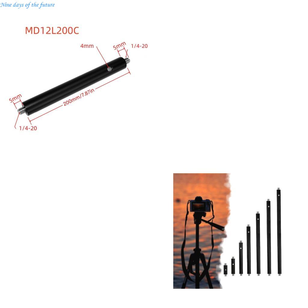Photography Lighting Options - 1/4 20 雄ねじロッド三脚マイクホルダー電話安定した取り付け E65A