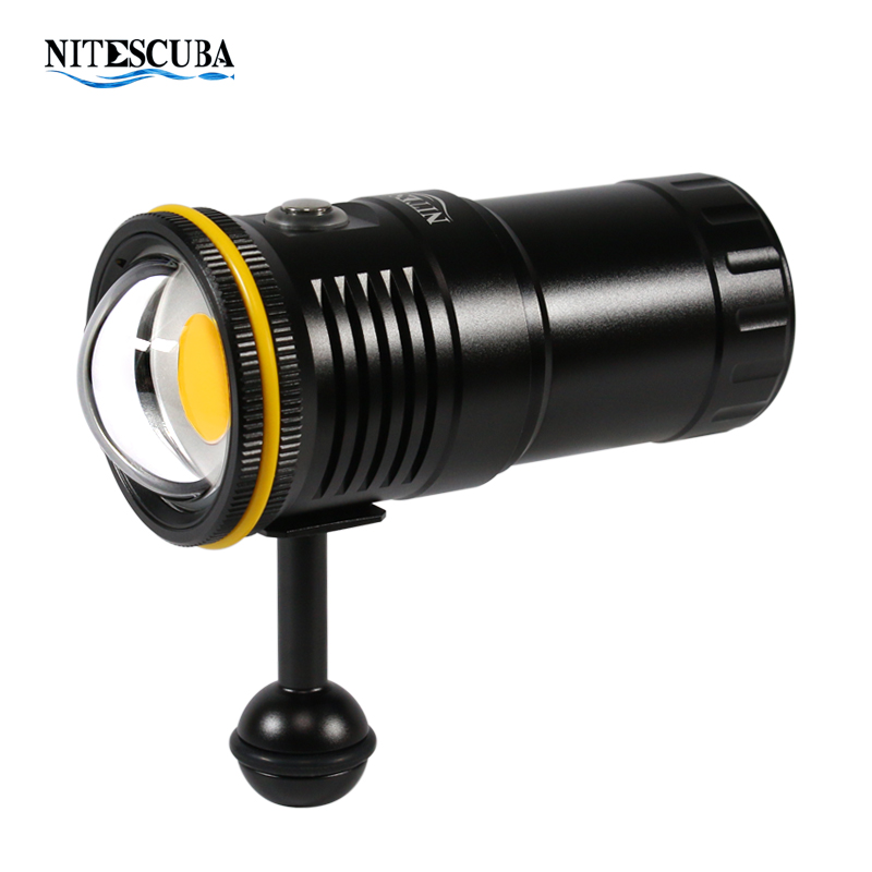 Photography Lighting Angles - Nitescuba NSV60 LED ダイビングビデオライト 6000 ルーメン広角