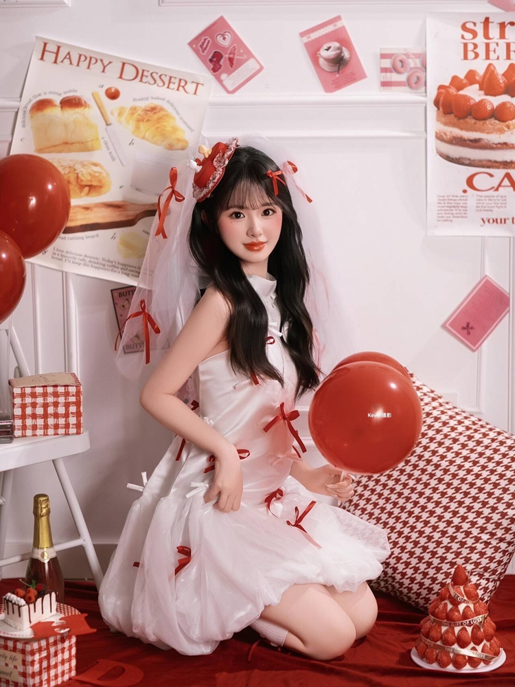 Lighting In Photography Studio - 2026年新作、甘いプリンセス風のバースデーフォト撮影用衣装、韓国システムスタジオ照明、可愛らしい女の子の写真撮影用コスチューム。