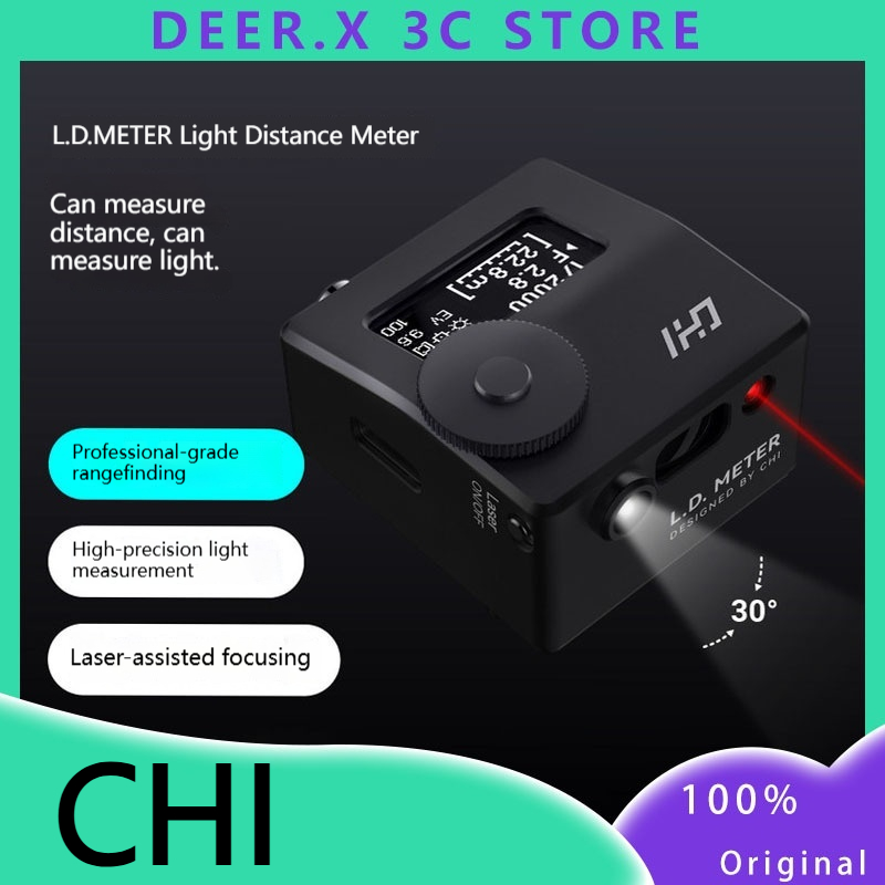 Photography Lighting Meter - CHI トップライトメーター 0-150m レーザー距離計。フィルムロール、銀ハライド、写真撮影用カメラのアクセサリー。