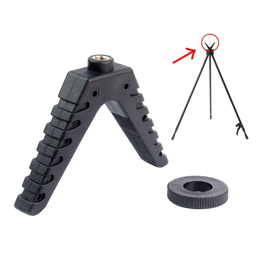 Photography Lighting Triangle - V字型ヨークスティックラックレストカメラ三脚アウトドアキャンプライト拡張スタンドおもちゃの銃アクセサリーツール