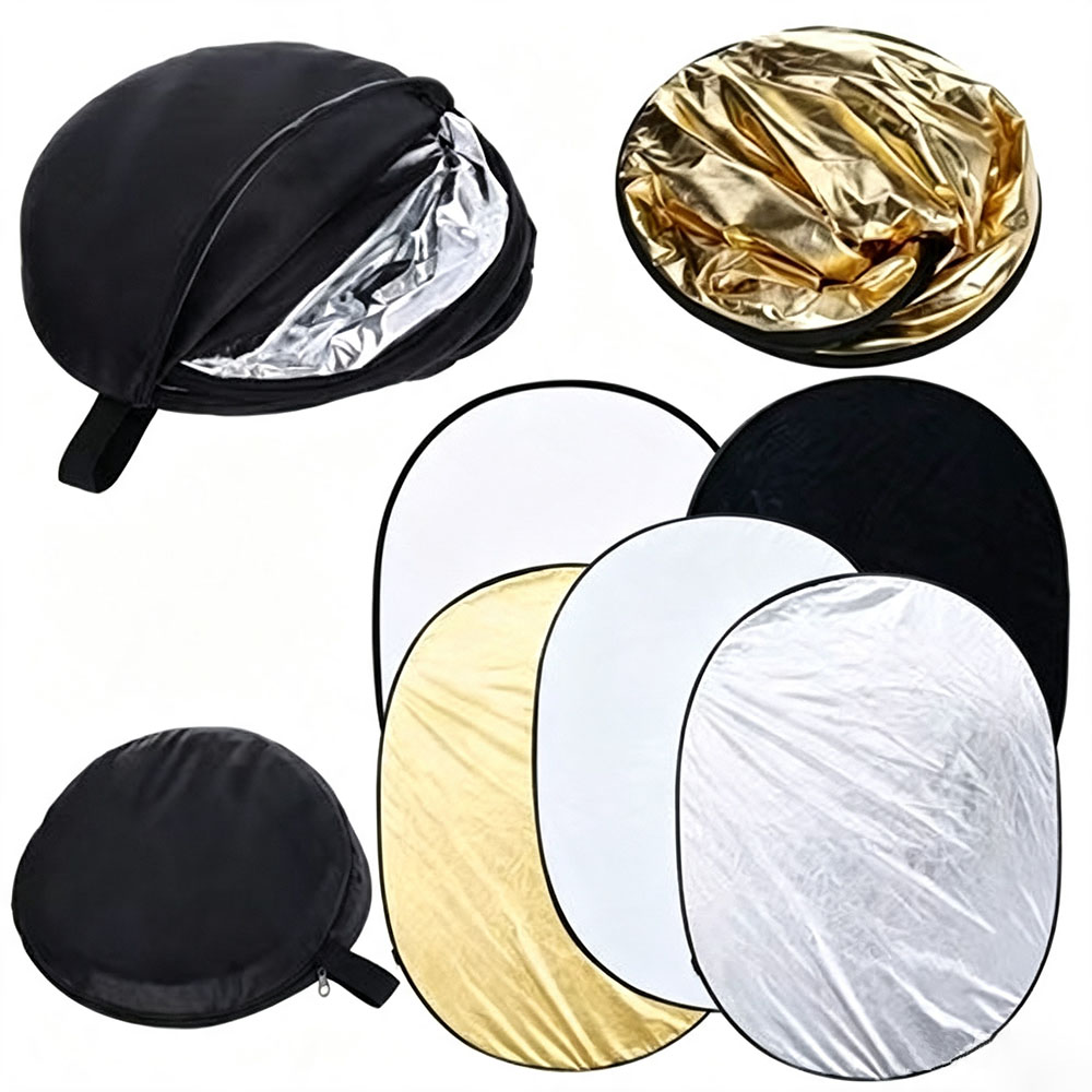 Photography Lighting Bag - ポータブル 5 in 1 折りたたみ式写真撮影用リフレクター ライトディフューザー