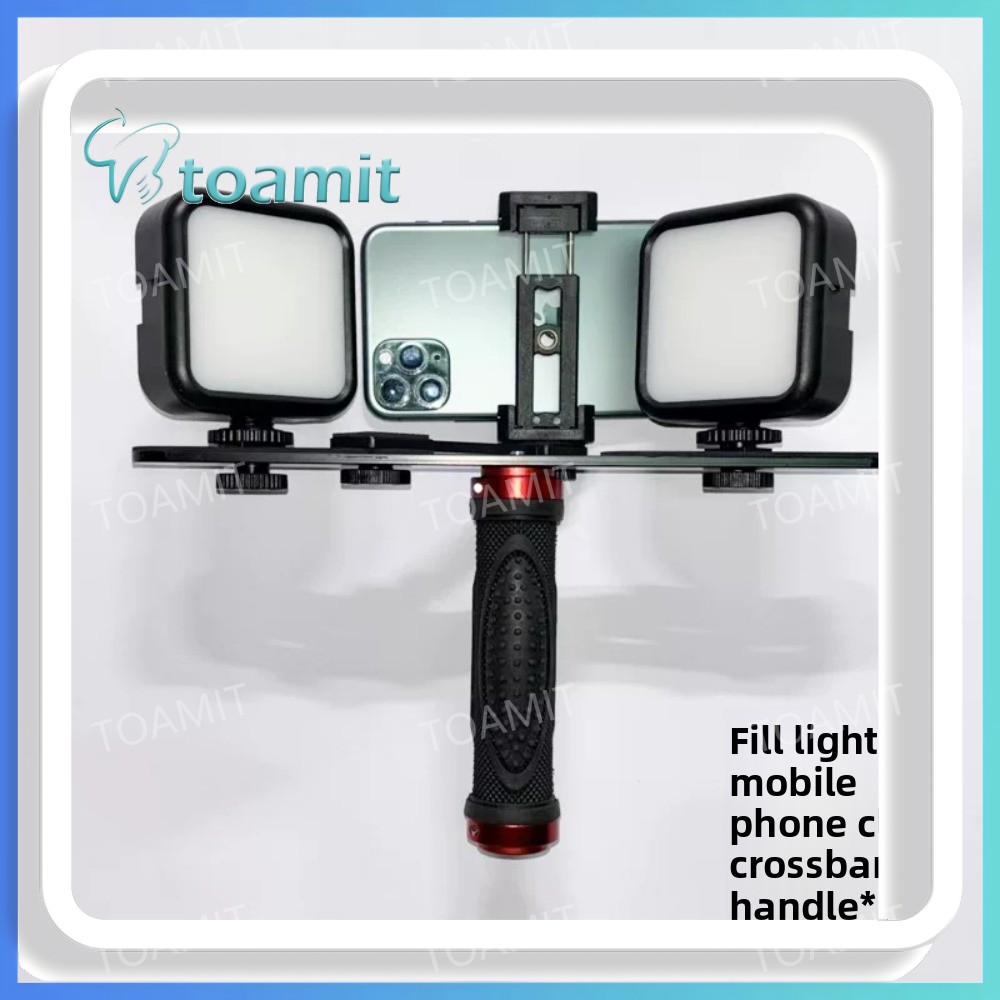 Photography Lighting Portable - 歯科用撮影ライト、スマートフォン用Bluetooth LEDフラッシュ、口腔検査歯のホワイトニング撮影、ポータブルフィルライトキット