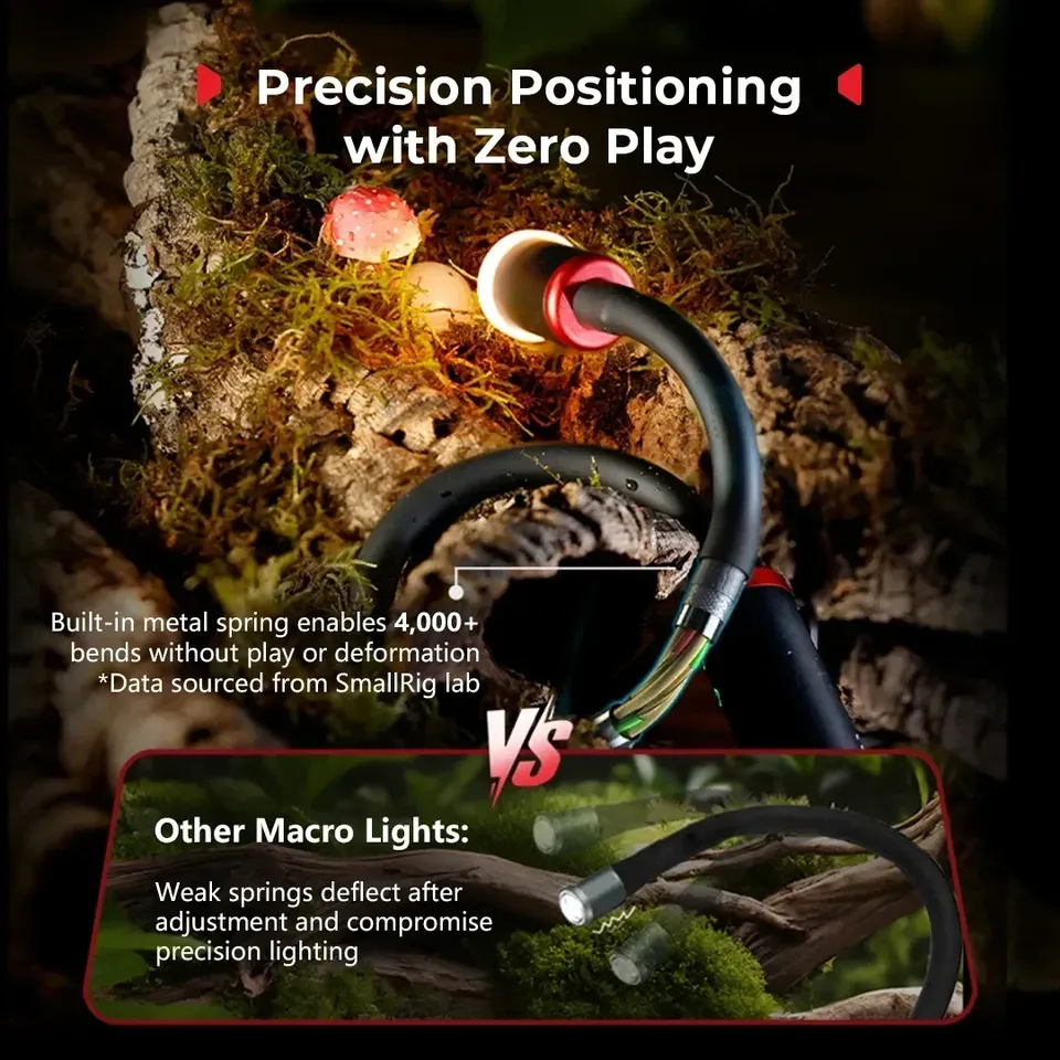 Smallrig RM-03 3W LED マクロ調整可能角 - Photography Lighting Angles のレビューと価格