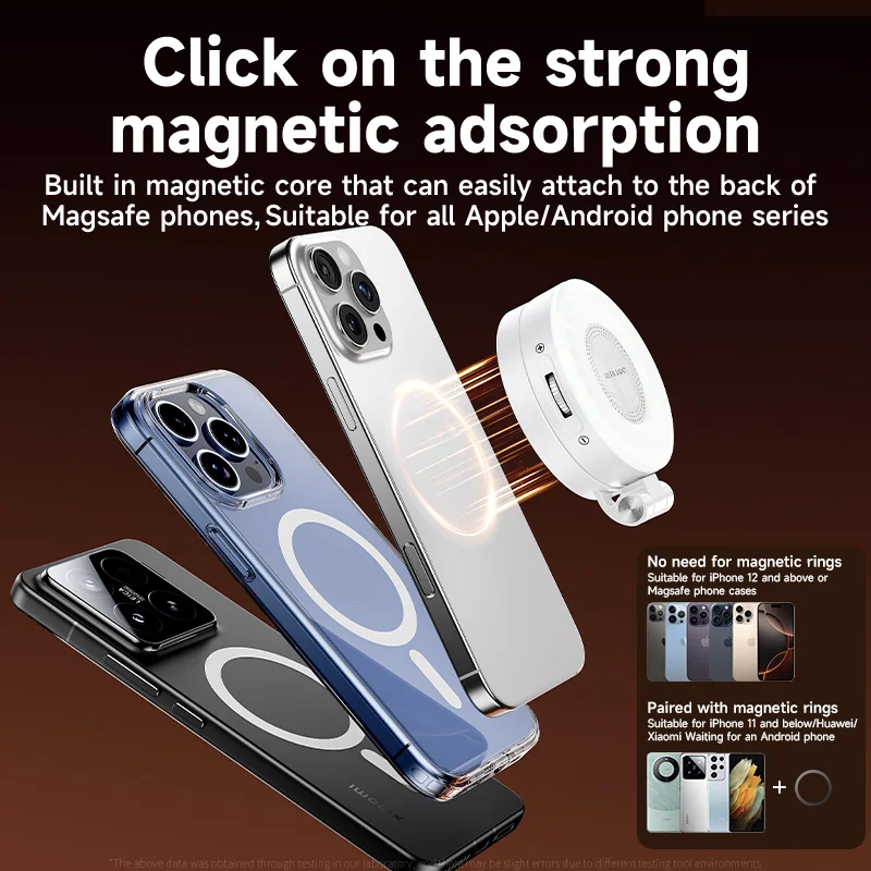 Magsafe 電話用 LED Selfie フィルライト  - Photography Lighting Professional のレビューと価格