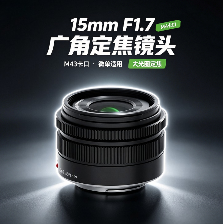 15mm F1.7 MFT単焦点レンズ。広角、大口径、高画質 - Photography Lighting Angles のレビューと価格