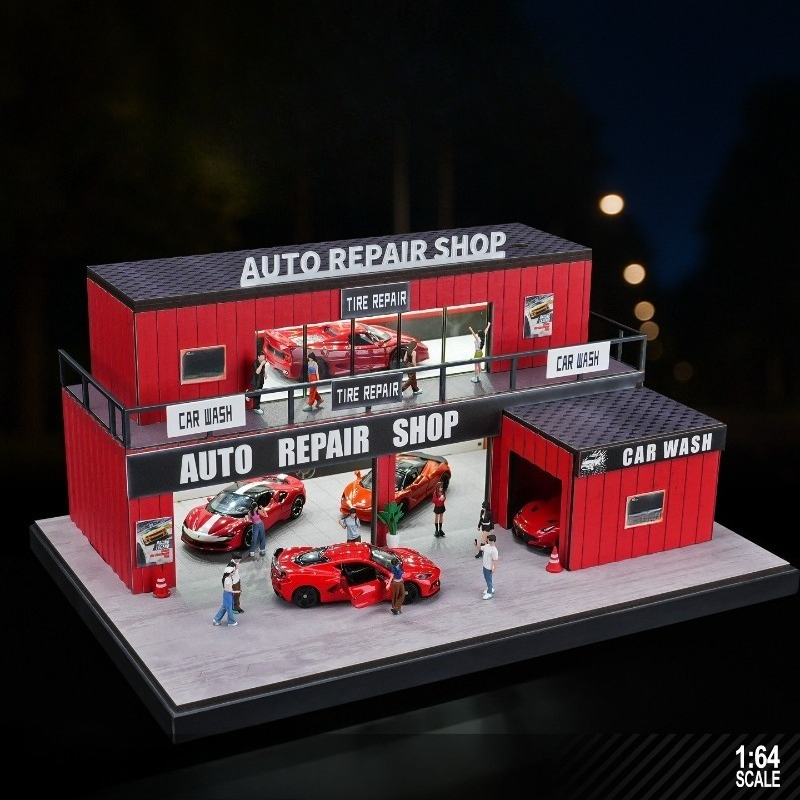 1:64 多層コンテナガレージシミュレーションミニチュア駐車 - Photography Lighting Simulator Free のレビューと価格