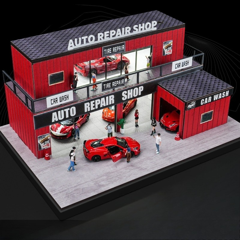 1:64 多層コンテナガレージシミュレーションミニチュア駐車 - Photography Lighting Simulator Free のレビューと価格