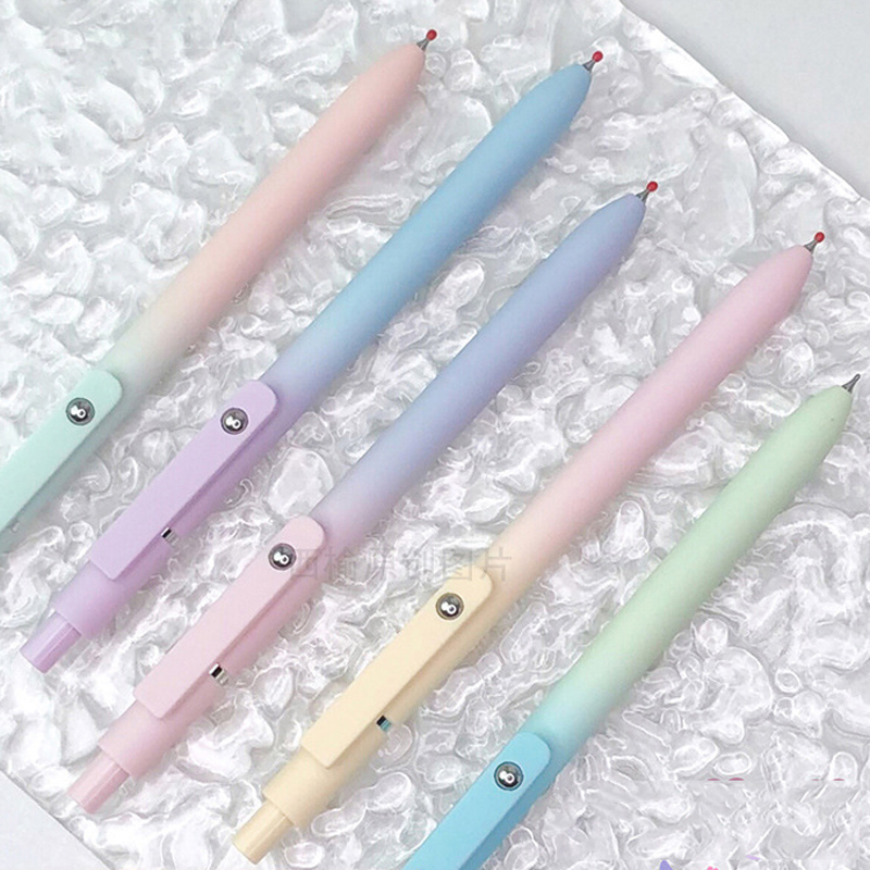 オーロラグラデーションカラージェルペン、黒速乾性、小学生用の - Coloured Gel Set のレビューと価格