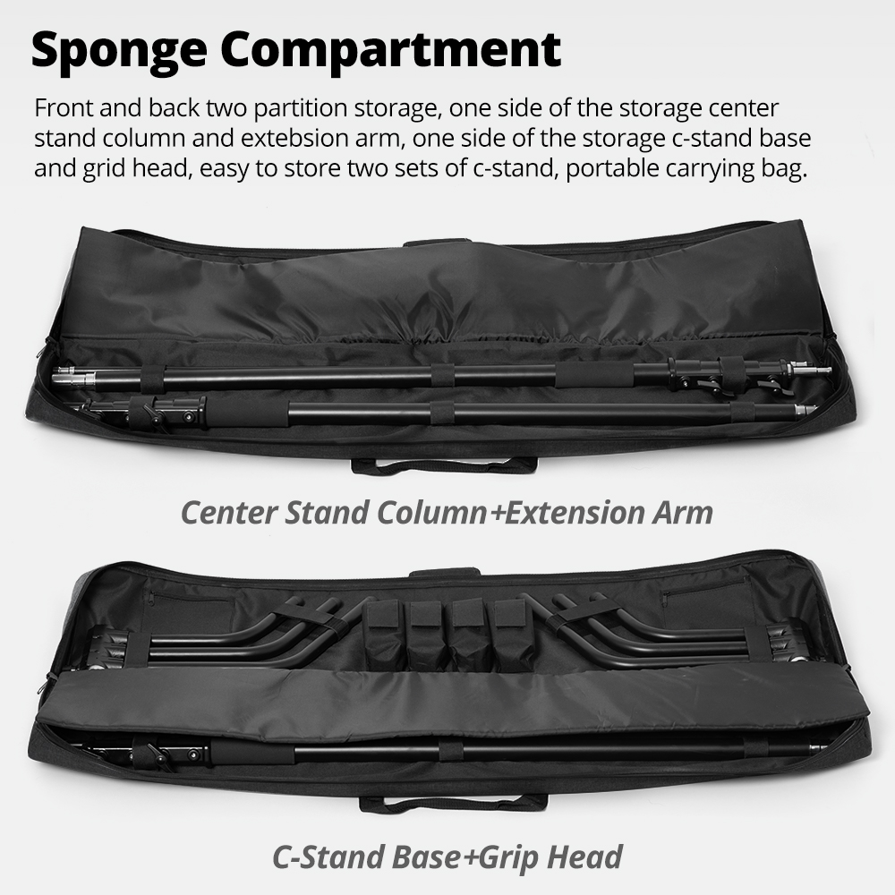 AMBITFUL Cスタンド マルチスペース収納バッグ 固定 - Photography Lighting Bag のレビューと価格