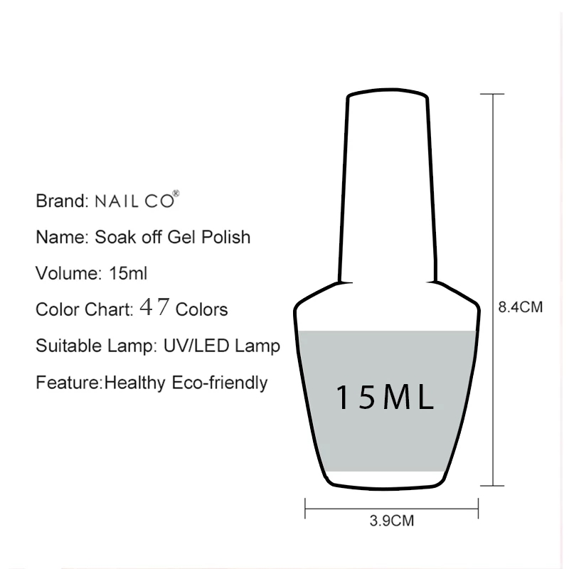 NAILCO 15 ミリリットルラクダコーヒージェルマニキュ - Coloured Gel Set のレビューと価格