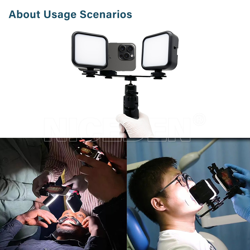 Niceden デンタルポータブルフラッシュライト写真撮影機 - Photography Lighting Portable のレビューと価格