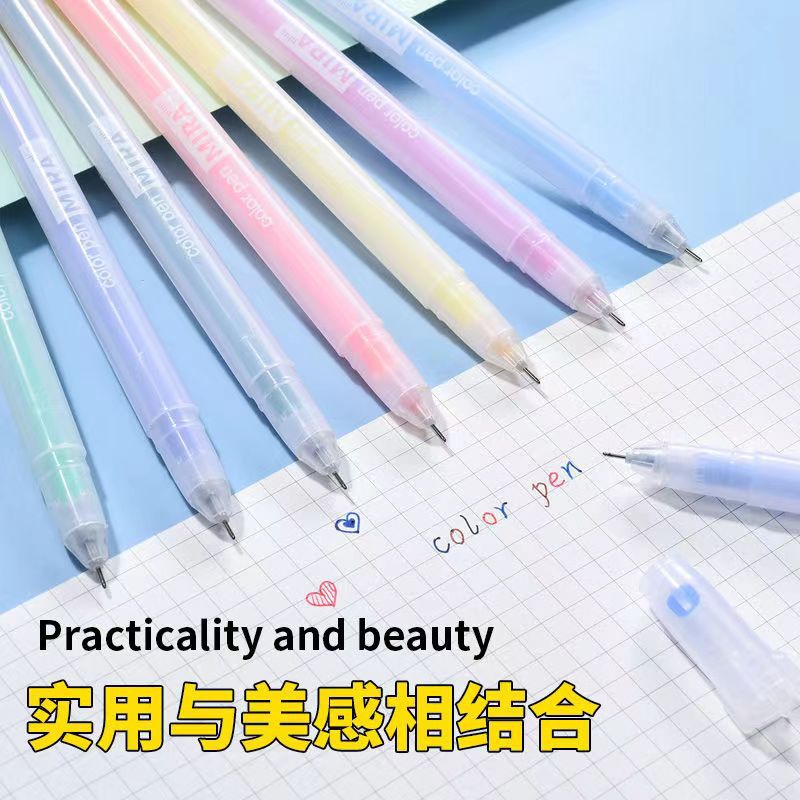 6/10/12カラーゲルペンセット0.5ミリメートルかわいい - Coloured Gel Set のレビューと価格