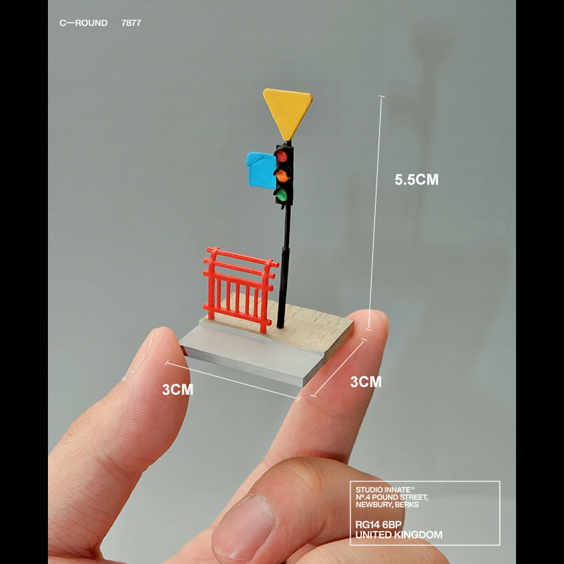 1:64 シミュレーション信号機手すりミニチュアアクションフ - Photography Lighting Simulator Free のレビューと価格