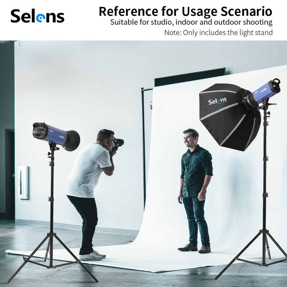 Selens 2.2~3.95m エアクッションライトスタン - Photography Lighting Meter のレビューと価格