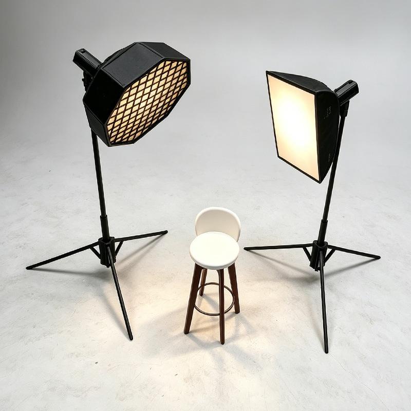 1/12スケール ミニチュア写真スタジオアクセサリーセット  - Lighting In Photography Studio のレビューと価格