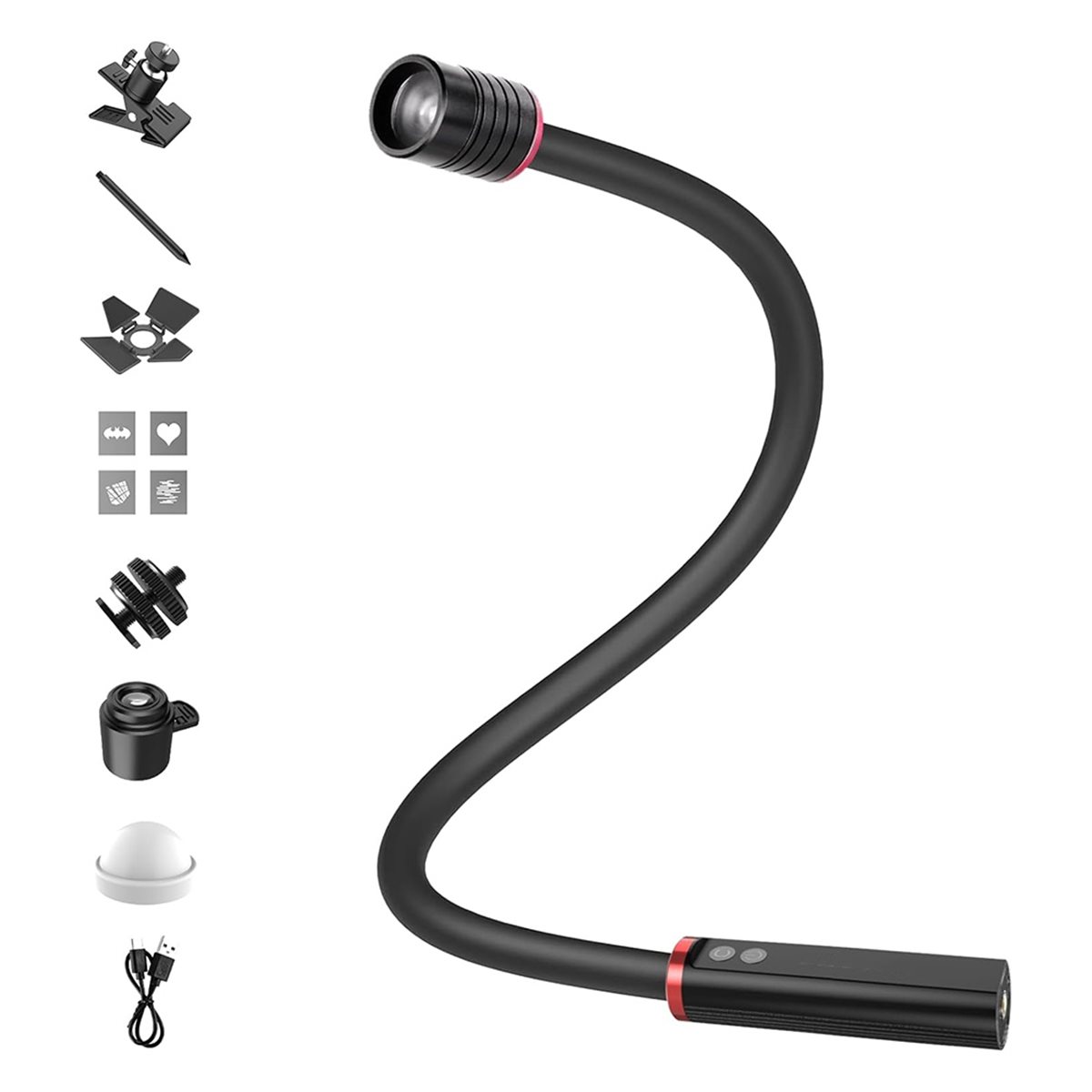 M05K マクロ写真用 LED ライト 4W ミニスポットラ - Photography Lighting Angles のレビューと価格