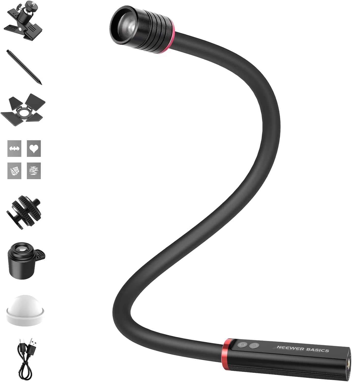 NEEWER Basics ML01 USB C LEDライ - Photography Lighting Angles のレビューと価格