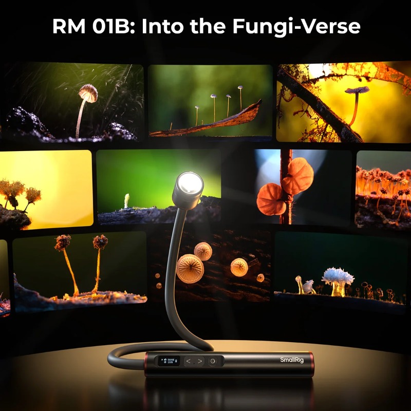 SmallRig RM 01B マクロ撮影用LEDライト、コ - Photography Lighting Angles のレビューと価格