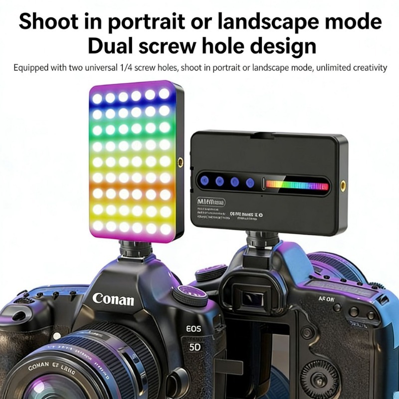 携帯用写真撮影用ポケットフィルライト フルカラーLED モバ - Photography Lighting Portable のレビューと価格