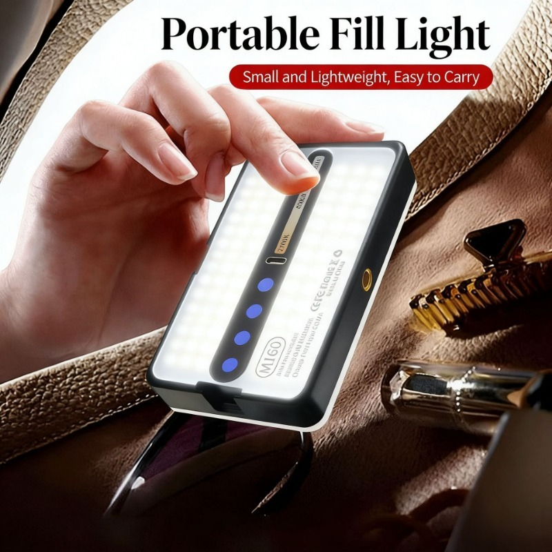 携帯用写真撮影用ポケットフィルライト フルカラーLED モバ - Photography Lighting Portable のレビューと価格