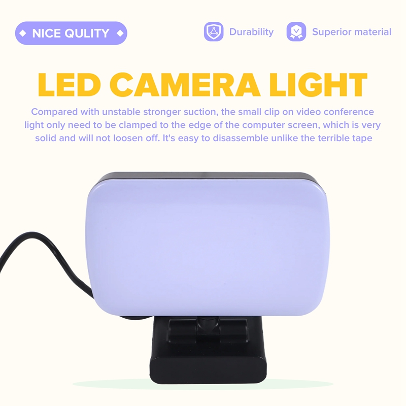 ミニビデオライト、会議用ウェブカメラ、Vlog撮影用フィルラ - Photography Lighting Portable のレビューと価格