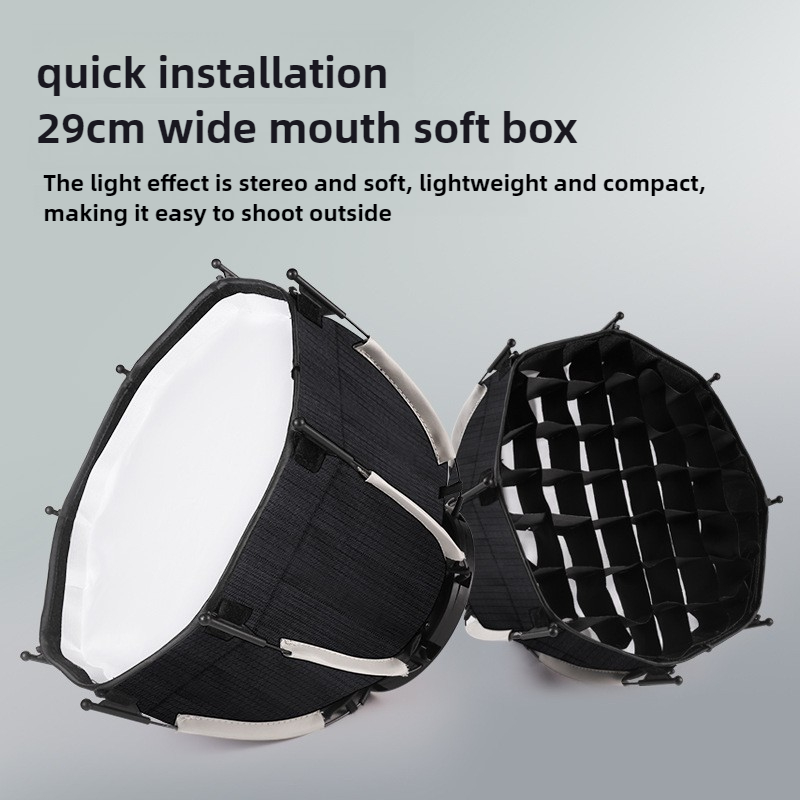 写真撮影用八角形29cm 90cmソフトボックス ミニボーエ - Photography Lighting Options のレビューと価格