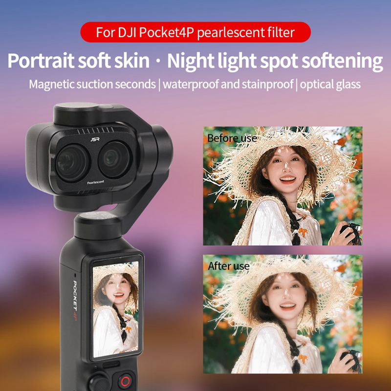 DJI Osmo Pocket 4P カメラレンズ磁気真珠光 - Photography Lighting Angles のレビューと価格