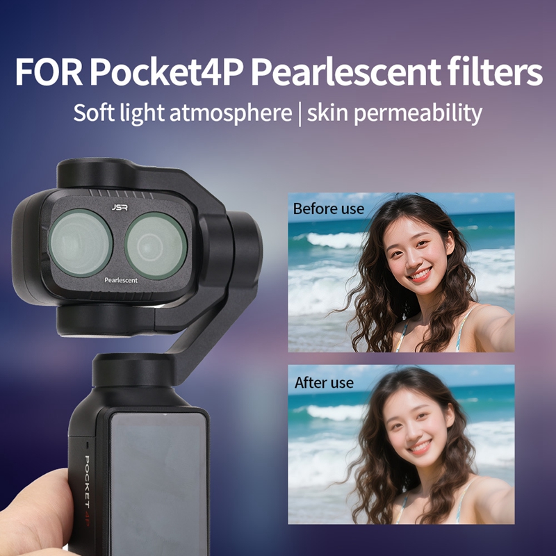 DJI Osmo Pocket 4P カメラレンズ磁気真珠光 - Photography Lighting Angles のレビューと価格