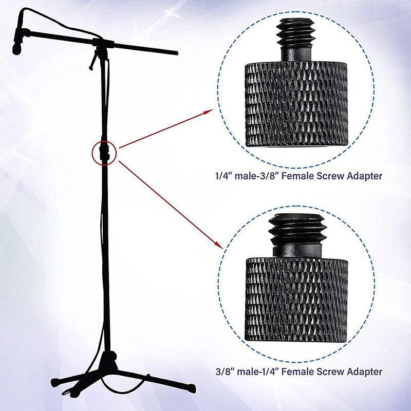 オスからメスへのネジ取り付けアダプター、マイクスタンド、カメ - Photography Lighting Triangle のレビューと価格