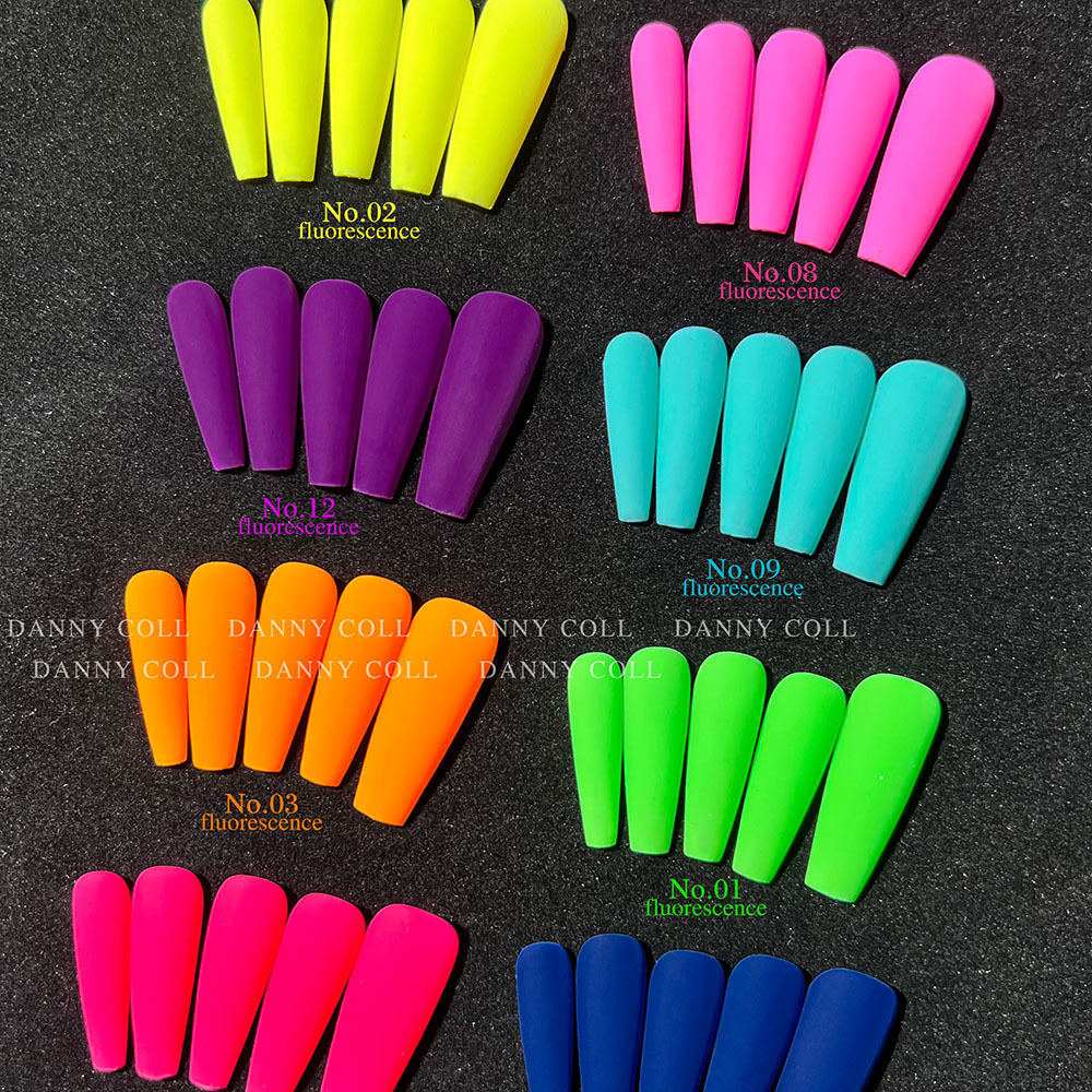 蛍光ジェルネイルポリッシュセット,半透明の色,UV LEDワ - Coloured Gel Set のレビューと価格