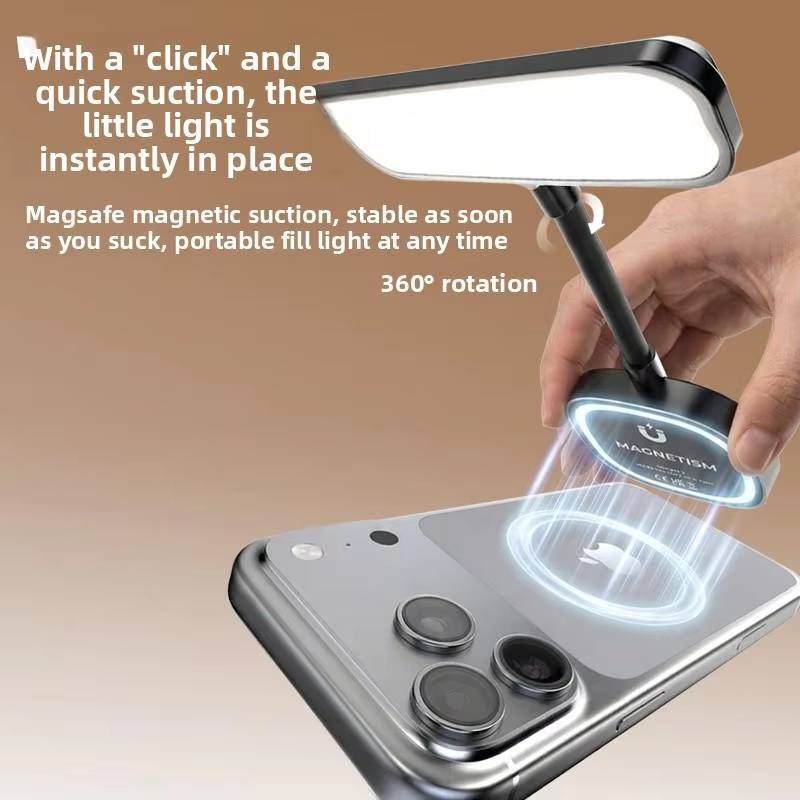 磁気式携帯電話用フィルライト、3色ポータブルミニハンドヘルド - Photography Lighting Portable のレビューと価格