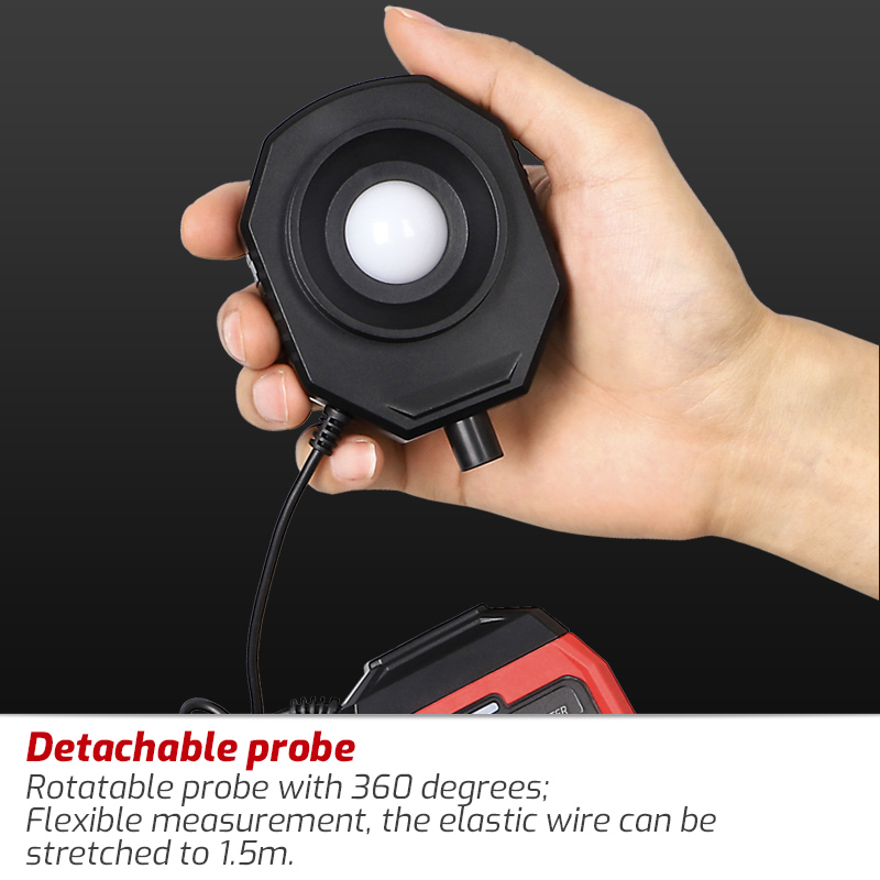 Lux/Fc 光度計環境テスターキャンプ用取り外し可能なプロ - Photography Lighting Meter のレビューと価格