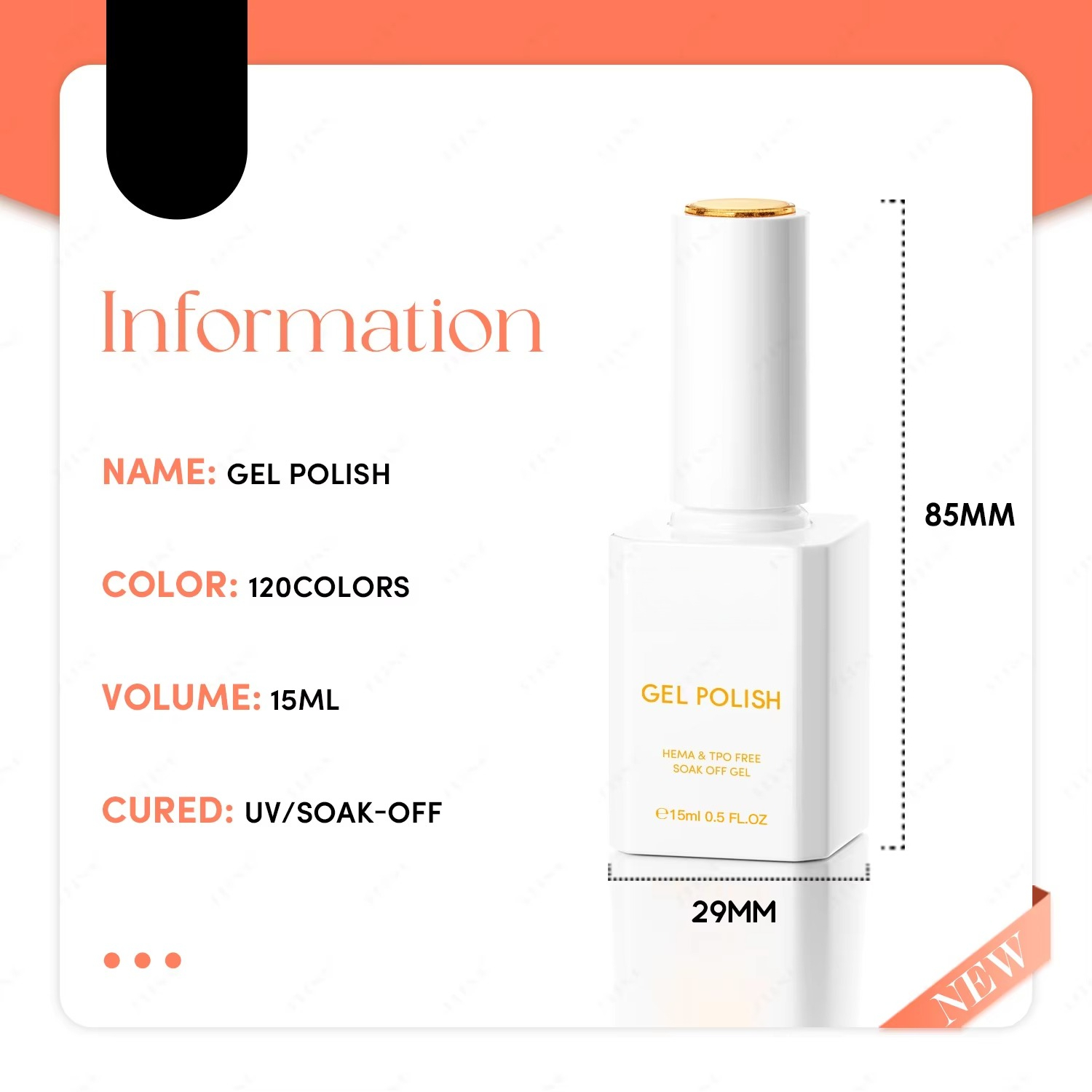 新120色シリーズネイルポリッシュジェルセット カラーUVジ - Coloured Gel Set のレビューと価格