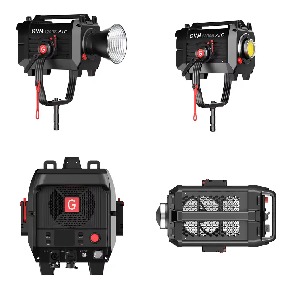 GVM SD1200B AIO 1200W 撮影用COB二色 - Lighting In Photography Studio のレビューと価格