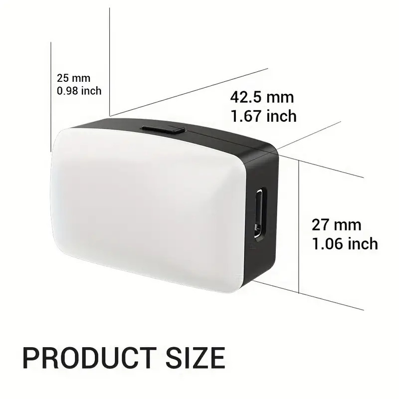 ミニ磁気 LED Selfie ライト IPhone Sam - Photography Lighting Professional のレビューと価格