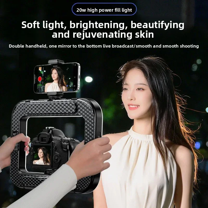 ポータブルハンドヘルドリングLEDライト 新型ウサギケージ照 - Quality Photography Lighting のレビューと価格