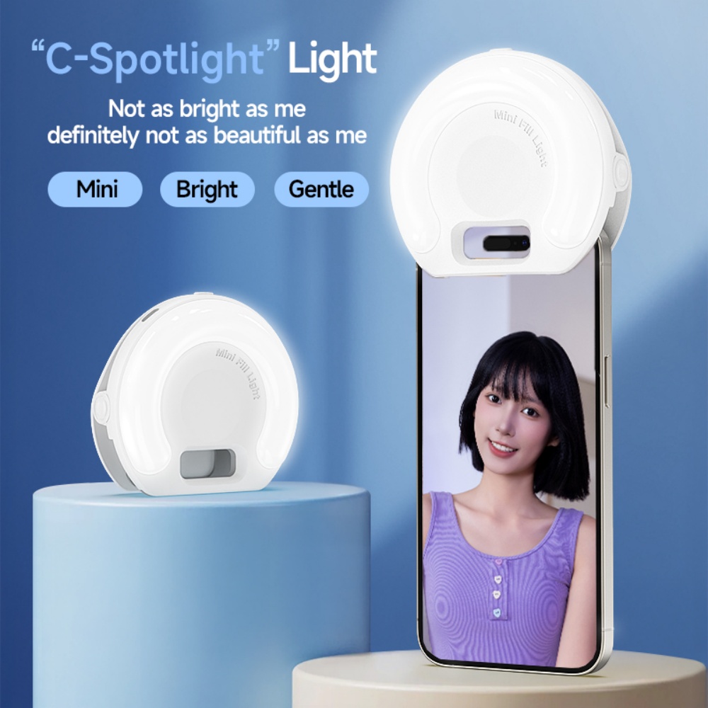 D7 ポータブルマカロンカラー携帯電話ライト写真とビデオスプ - Photography Lighting Professional のレビューと価格