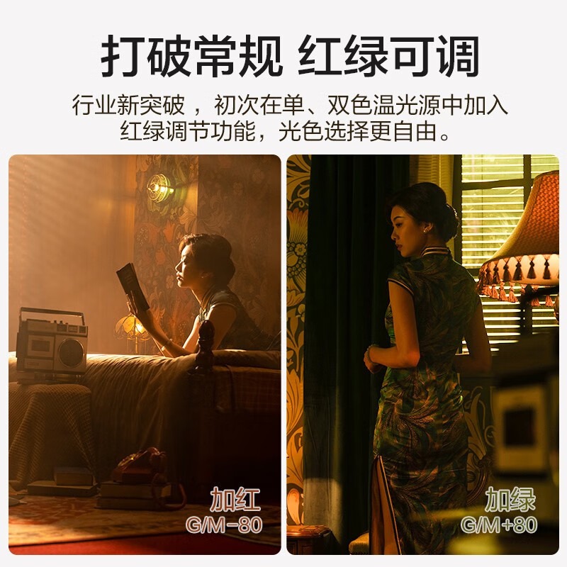 300W第二世代ハイパワービデオランプ、単色・二色温度オプシ - Photography Lighting Options のレビューと価格