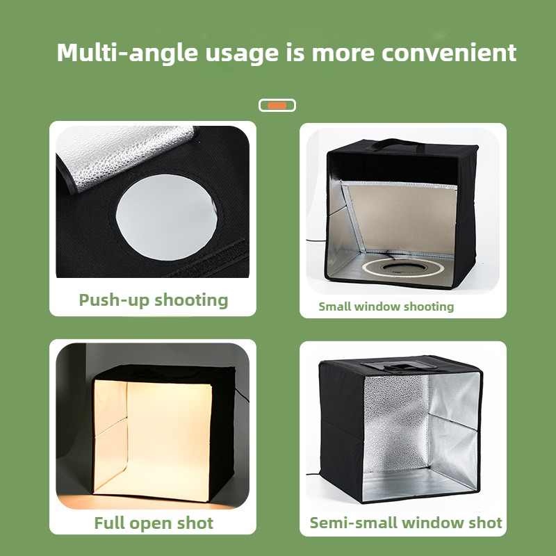フォトスタジオボックス 30cm 40cm ポータブルライト - Photography Lighting Options のレビューと価格